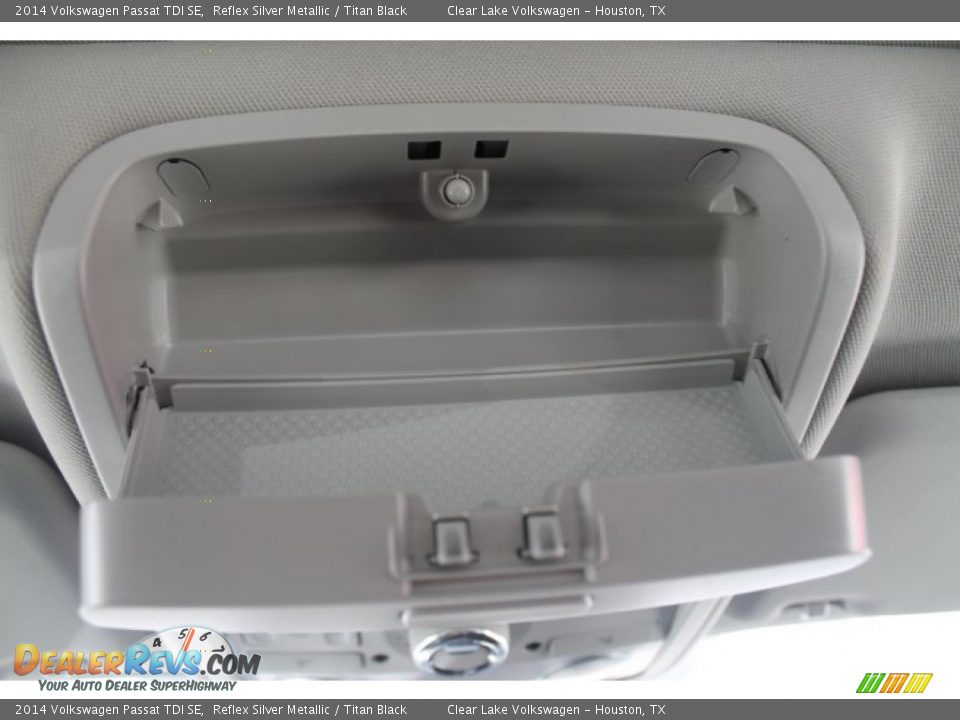 2014 Volkswagen Passat TDI SE Reflex Silver Metallic / Titan Black Photo #14