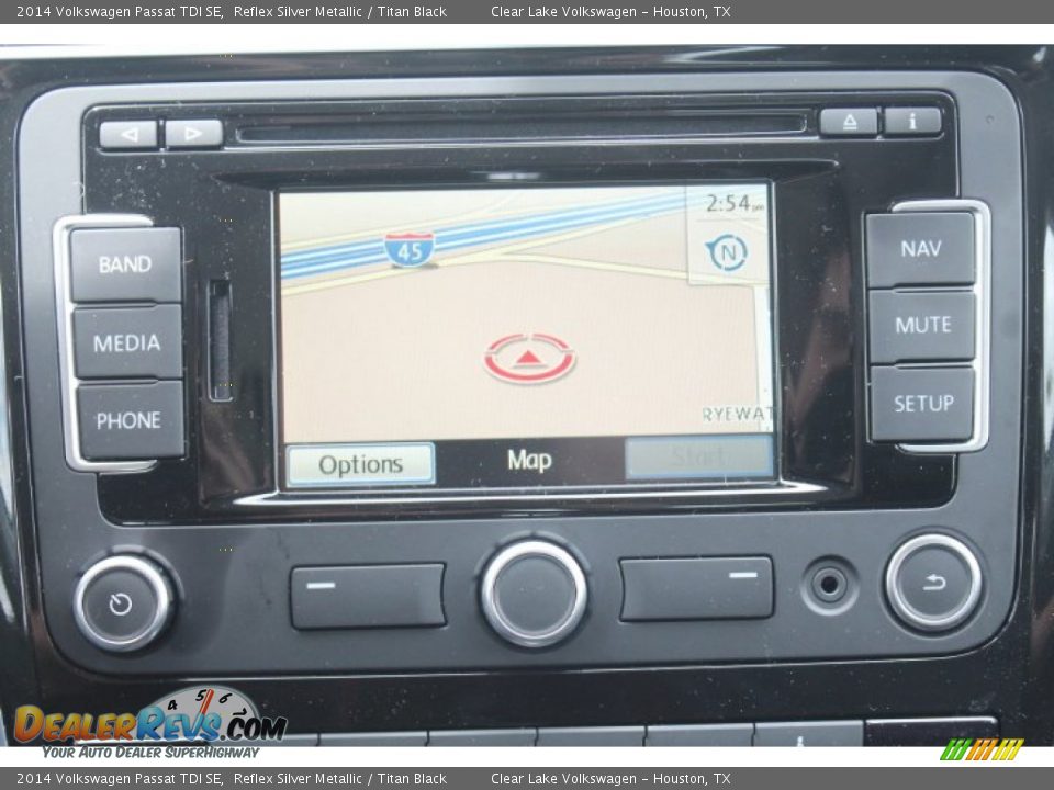 2014 Volkswagen Passat TDI SE Reflex Silver Metallic / Titan Black Photo #16