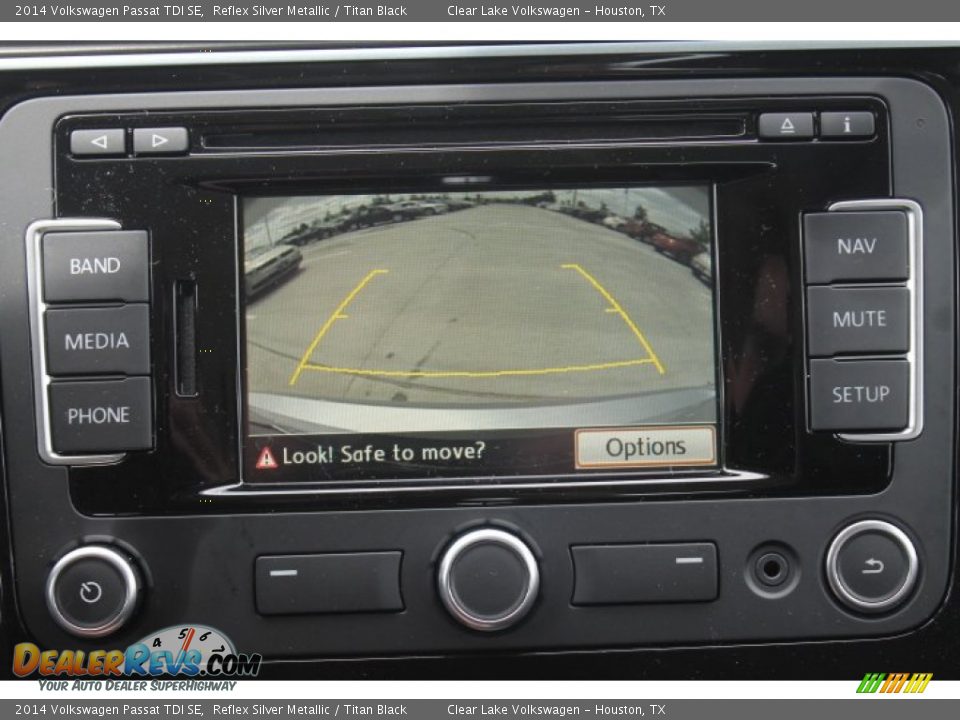 2014 Volkswagen Passat TDI SE Reflex Silver Metallic / Titan Black Photo #17