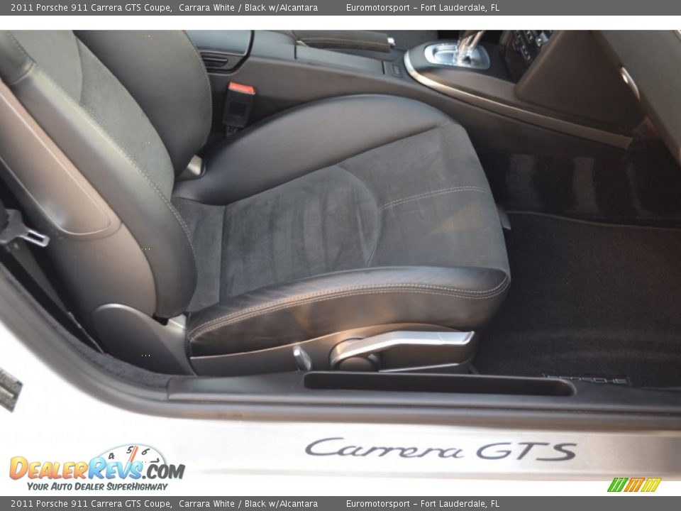 2011 Porsche 911 Carrera GTS Coupe Carrara White / Black w/Alcantara Photo #33