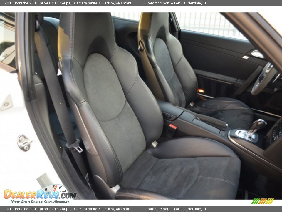 2011 Porsche 911 Carrera GTS Coupe Carrara White / Black w/Alcantara Photo #34
