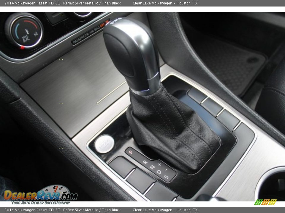 2014 Volkswagen Passat TDI SE Reflex Silver Metallic / Titan Black Photo #20