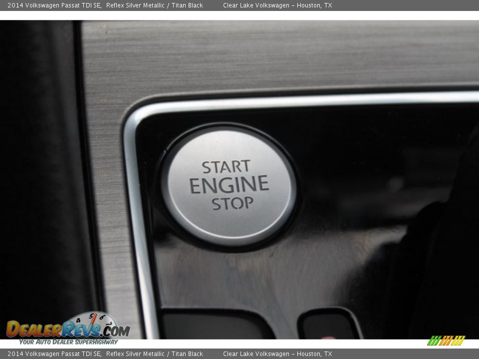 2014 Volkswagen Passat TDI SE Reflex Silver Metallic / Titan Black Photo #21