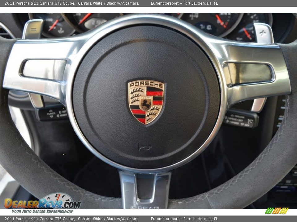 2011 Porsche 911 Carrera GTS Coupe Carrara White / Black w/Alcantara Photo #39