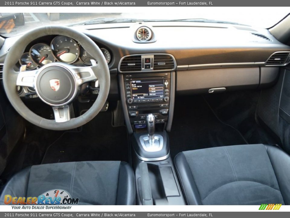 2011 Porsche 911 Carrera GTS Coupe Carrara White / Black w/Alcantara Photo #48