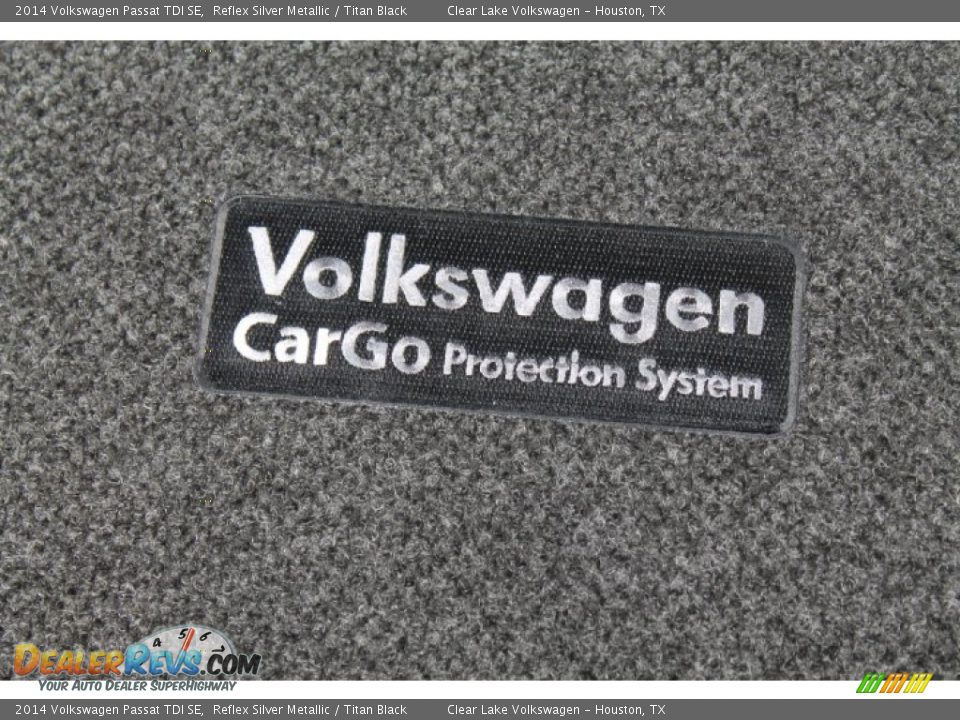 2014 Volkswagen Passat TDI SE Reflex Silver Metallic / Titan Black Photo #33