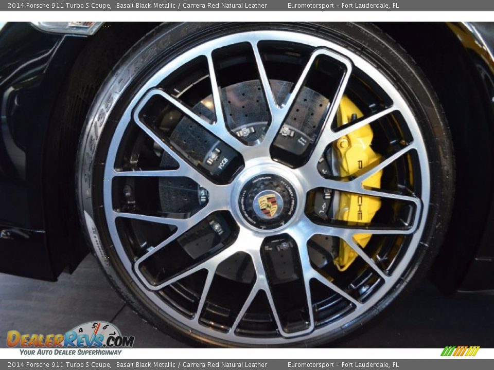 2014 Porsche 911 Turbo S Coupe Wheel Photo #22