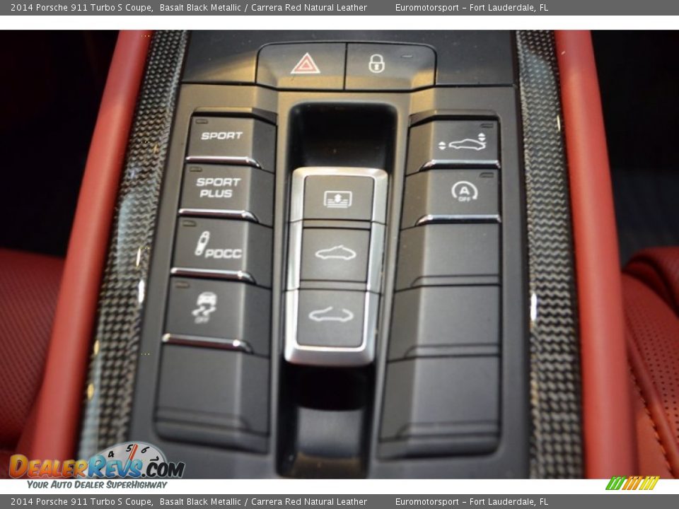 Controls of 2014 Porsche 911 Turbo S Coupe Photo #41