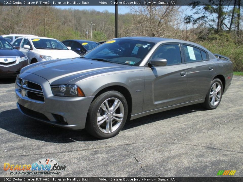 2012 Dodge Charger R/T AWD Tungsten Metallic / Black Photo #5