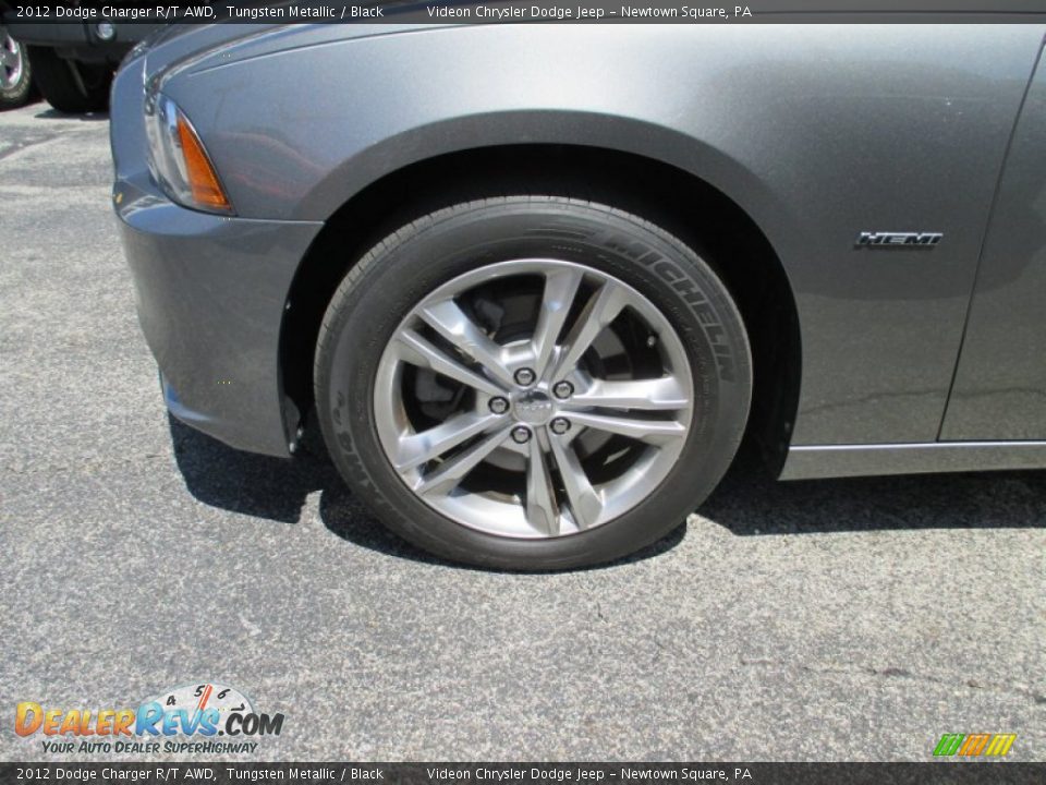 2012 Dodge Charger R/T AWD Tungsten Metallic / Black Photo #31