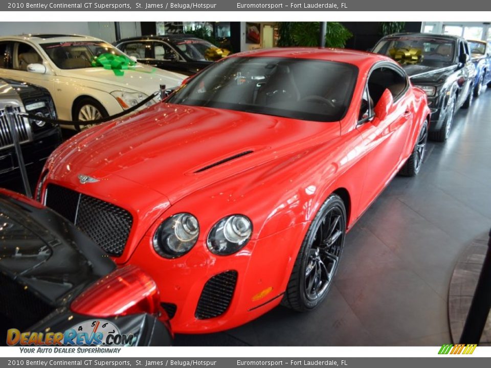 Front 3/4 View of 2010 Bentley Continental GT Supersports Photo #1