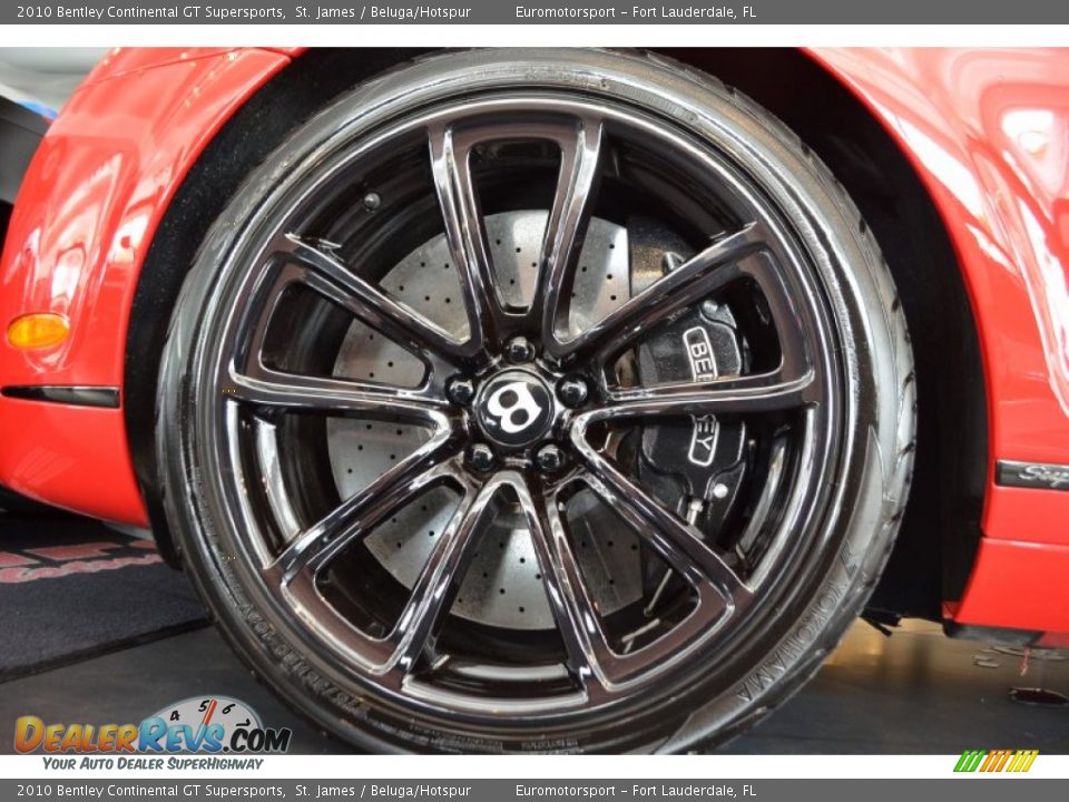 2010 Bentley Continental GT Supersports Wheel Photo #9