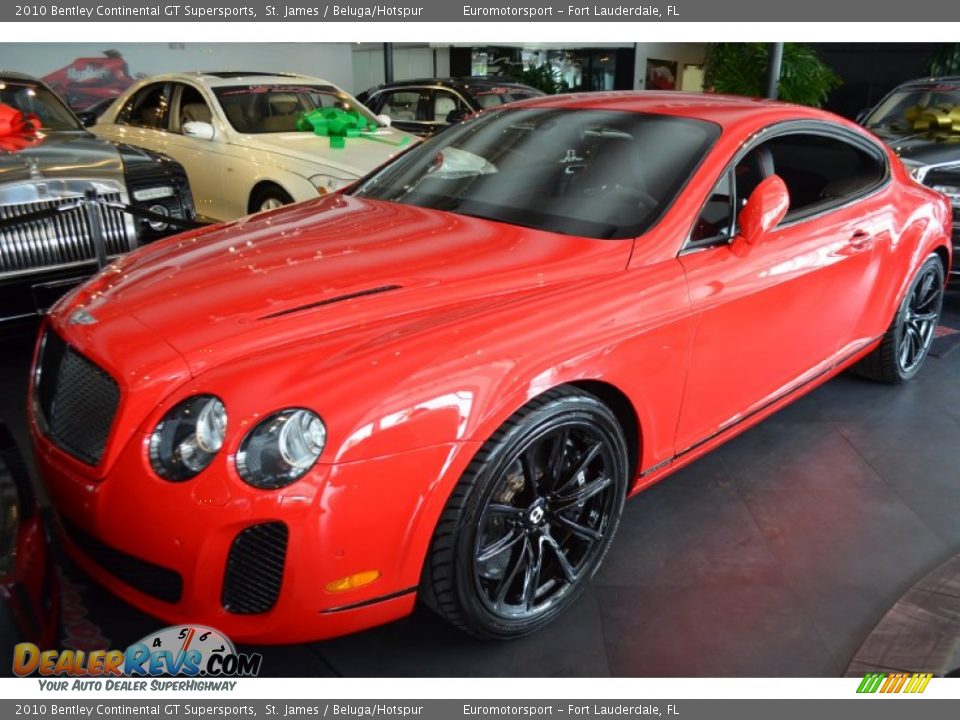 Front 3/4 View of 2010 Bentley Continental GT Supersports Photo #12