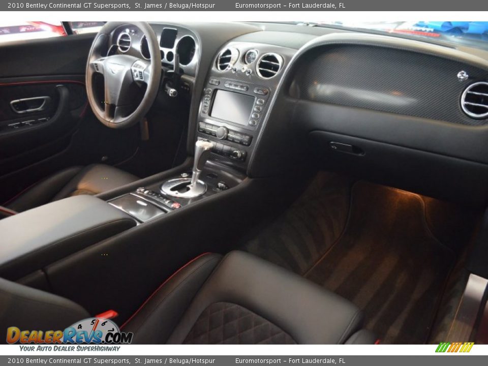 Dashboard of 2010 Bentley Continental GT Supersports Photo #15