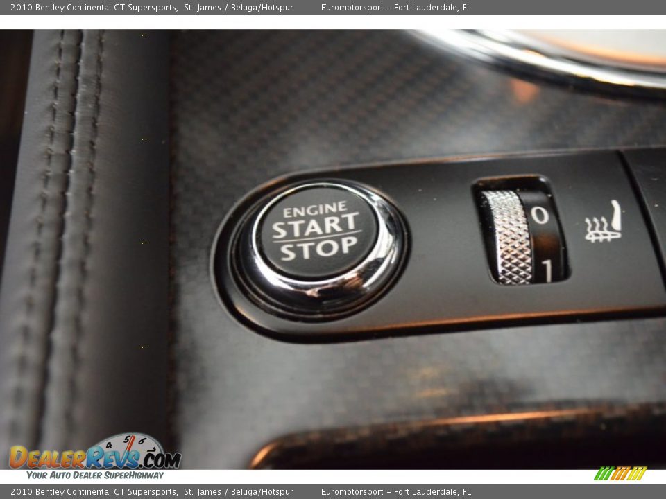 Controls of 2010 Bentley Continental GT Supersports Photo #27
