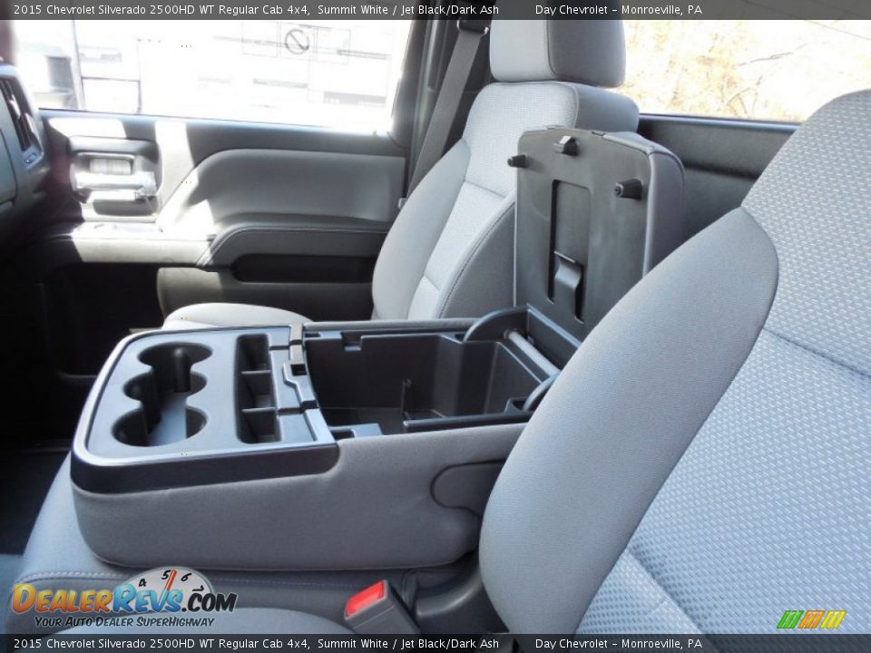 2015 Chevrolet Silverado 2500HD WT Regular Cab 4x4 Summit White / Jet Black/Dark Ash Photo #14