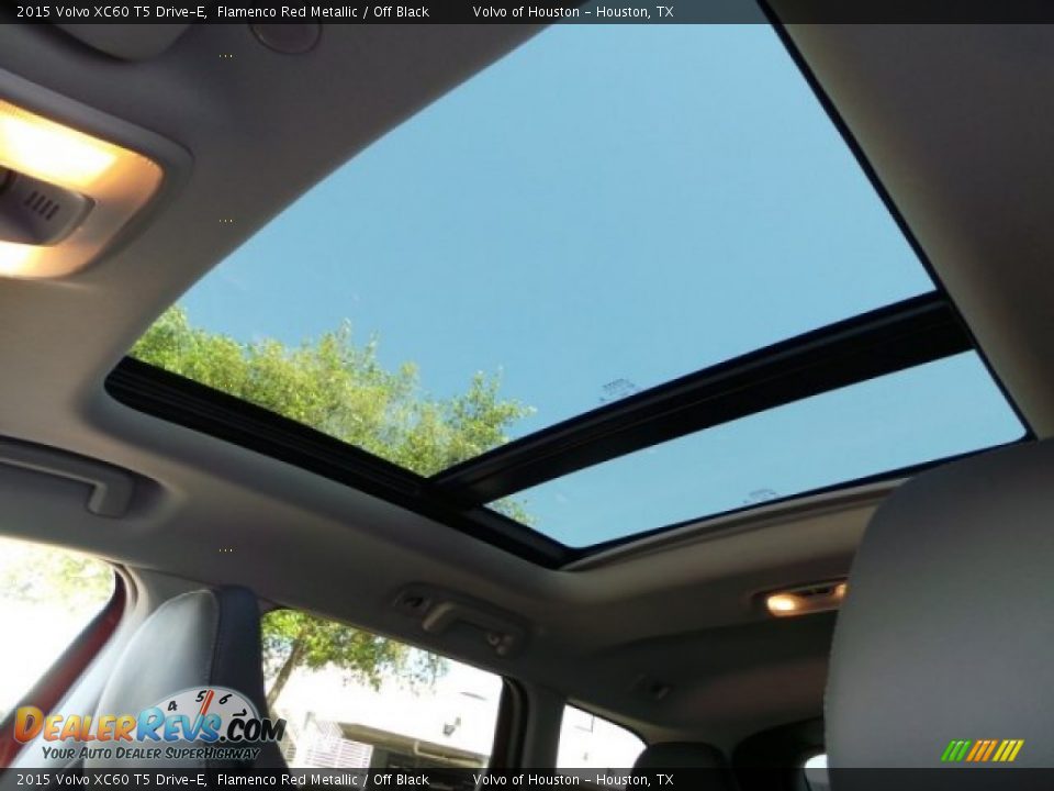 2015 Volvo XC60 T5 Drive-E Flamenco Red Metallic / Off Black Photo #17