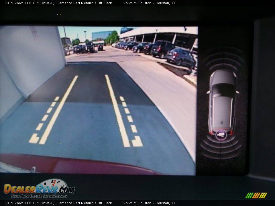2015 Volvo XC60 T5 Drive-E Flamenco Red Metallic / Off Black Photo #19