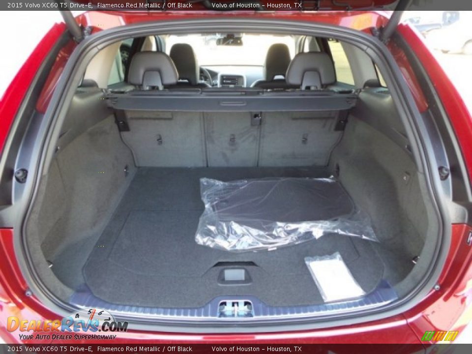 2015 Volvo XC60 T5 Drive-E Flamenco Red Metallic / Off Black Photo #27