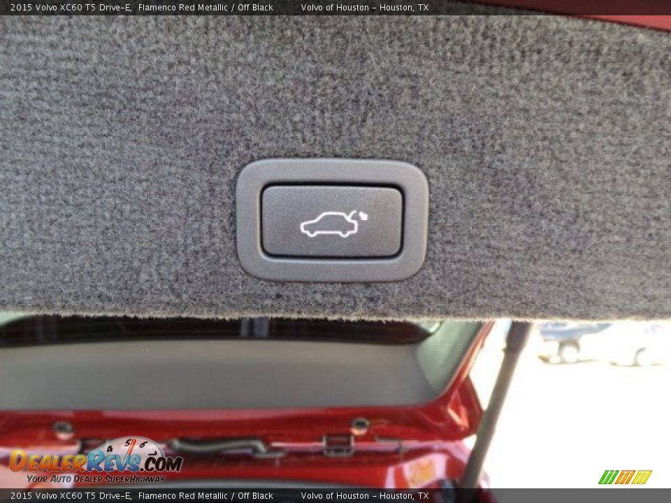 2015 Volvo XC60 T5 Drive-E Flamenco Red Metallic / Off Black Photo #28
