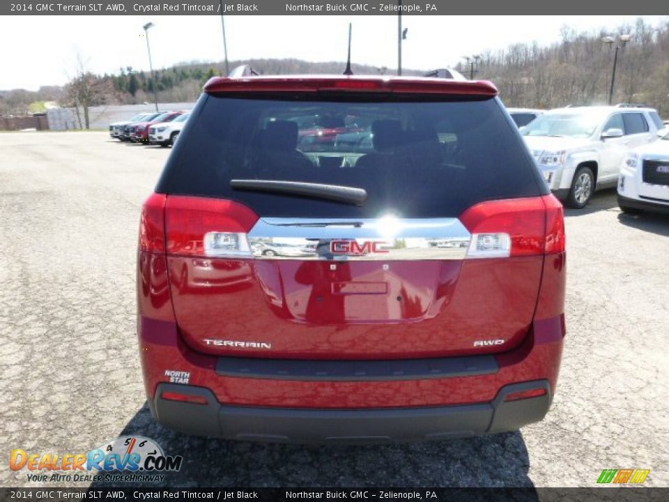 2014 GMC Terrain SLT AWD Crystal Red Tintcoat / Jet Black Photo #6