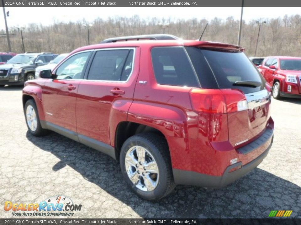 2014 GMC Terrain SLT AWD Crystal Red Tintcoat / Jet Black Photo #7