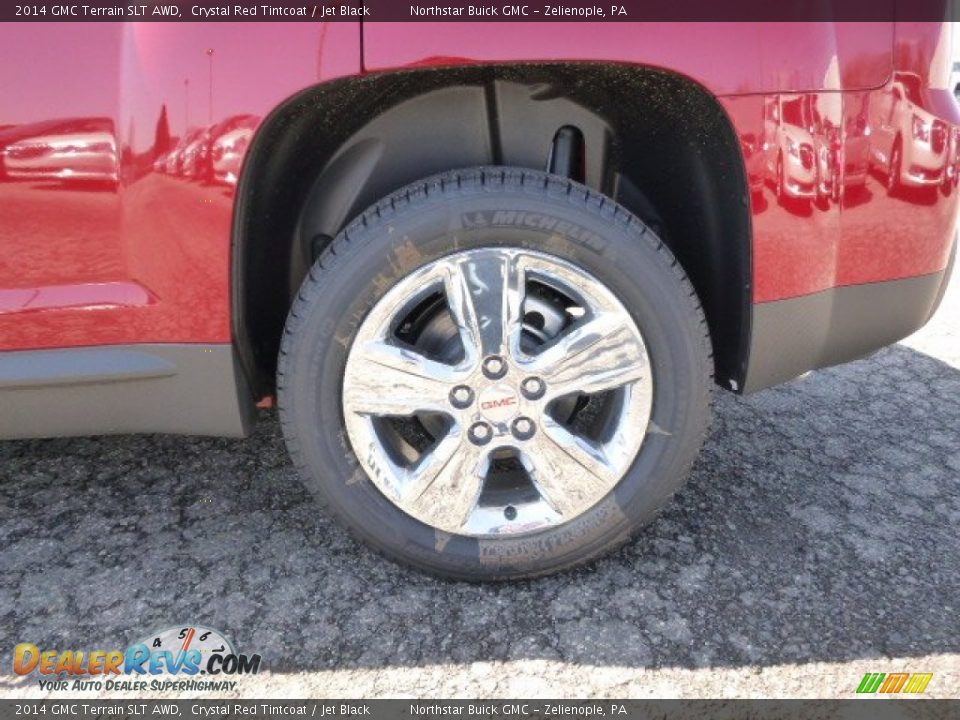 2014 GMC Terrain SLT AWD Crystal Red Tintcoat / Jet Black Photo #9