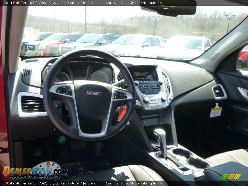 2014 GMC Terrain SLT AWD Crystal Red Tintcoat / Jet Black Photo #12