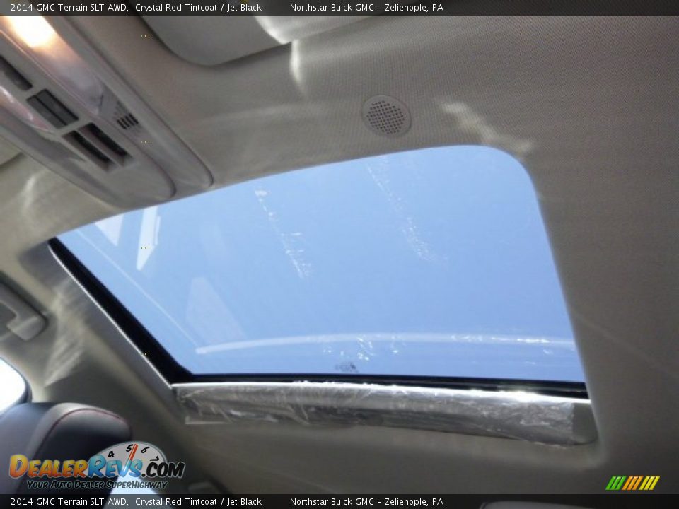 2014 GMC Terrain SLT AWD Crystal Red Tintcoat / Jet Black Photo #16
