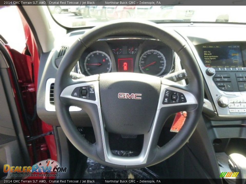 2014 GMC Terrain SLT AWD Crystal Red Tintcoat / Jet Black Photo #18