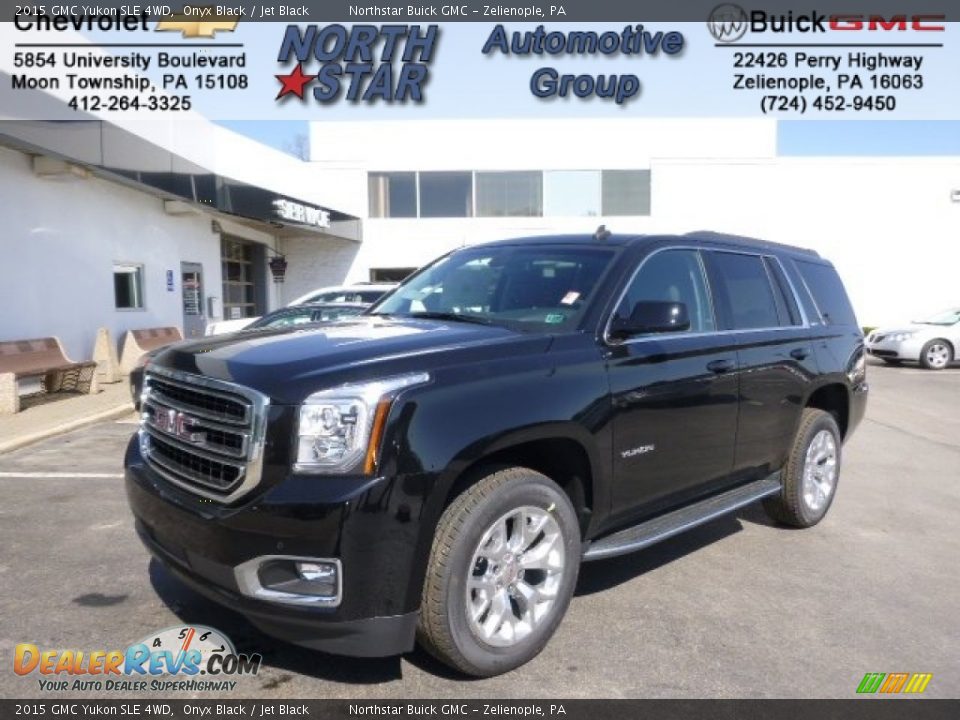 2015 GMC Yukon SLE 4WD Onyx Black / Jet Black Photo #1