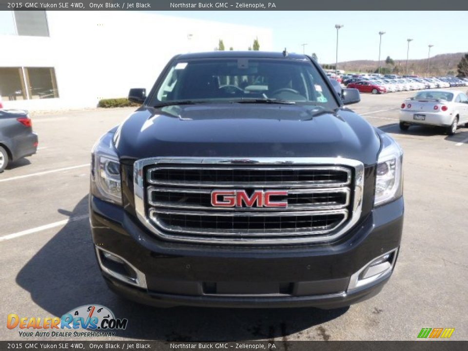 2015 GMC Yukon SLE 4WD Onyx Black / Jet Black Photo #2