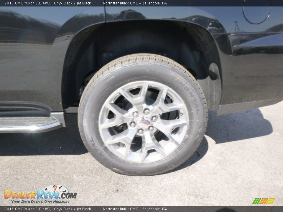 2015 GMC Yukon SLE 4WD Onyx Black / Jet Black Photo #9