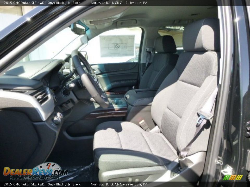 2015 GMC Yukon SLE 4WD Onyx Black / Jet Black Photo #10