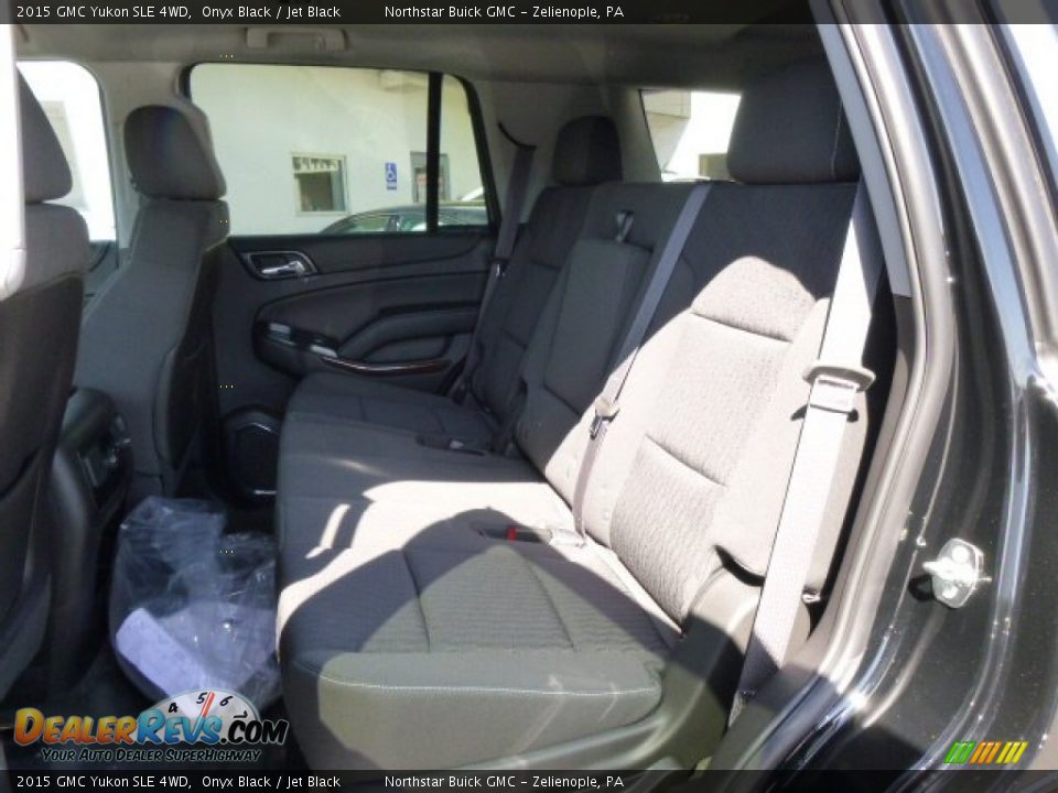 2015 GMC Yukon SLE 4WD Onyx Black / Jet Black Photo #11