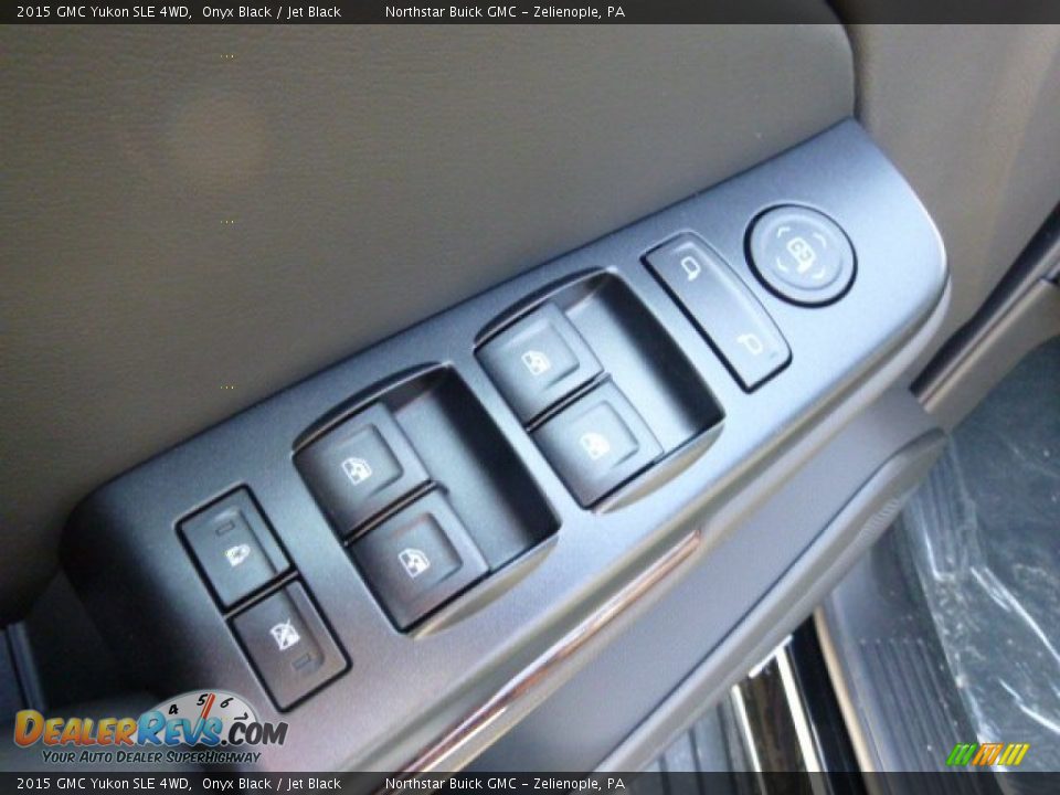 2015 GMC Yukon SLE 4WD Onyx Black / Jet Black Photo #13