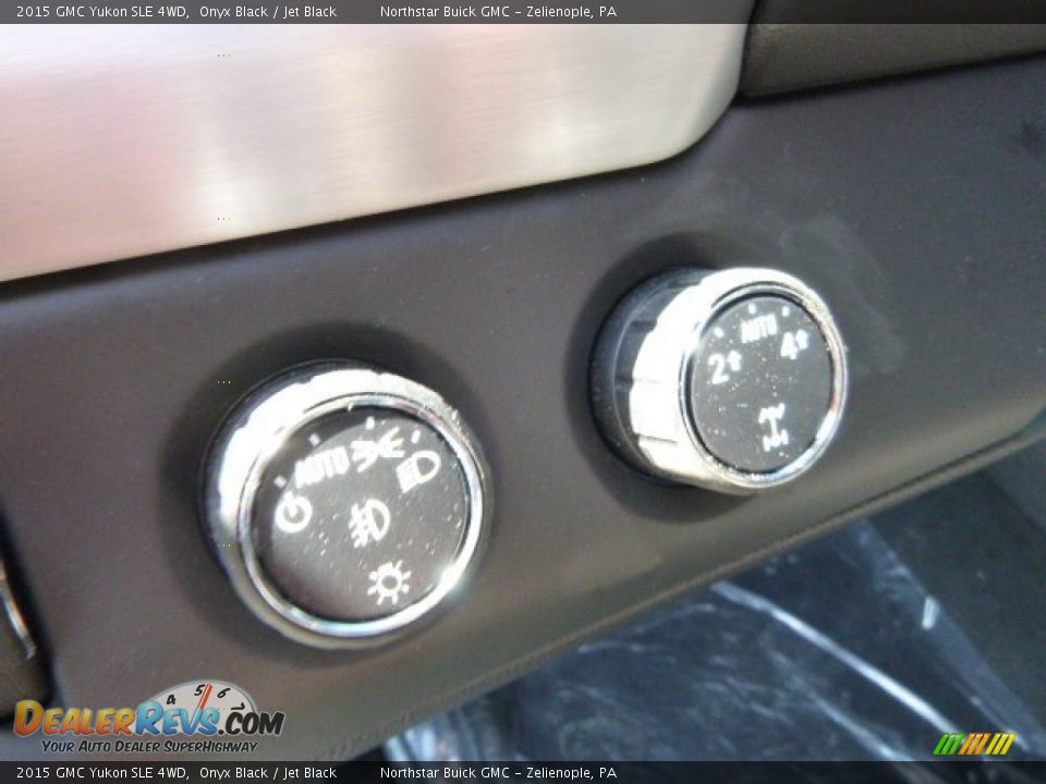 2015 GMC Yukon SLE 4WD Onyx Black / Jet Black Photo #15