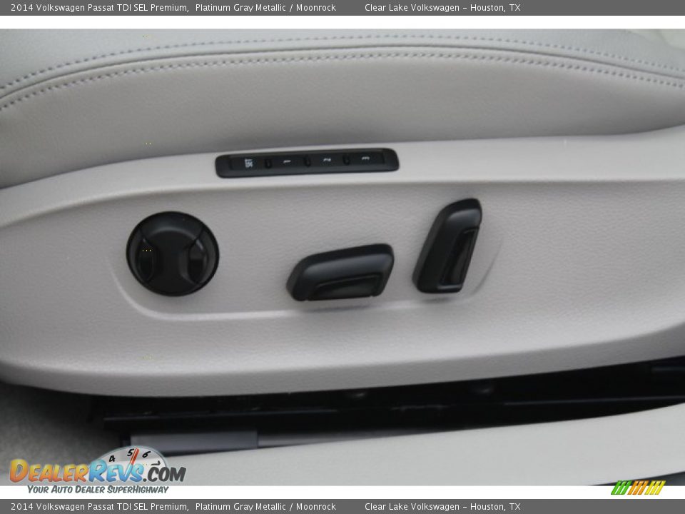 2014 Volkswagen Passat TDI SEL Premium Platinum Gray Metallic / Moonrock Photo #11