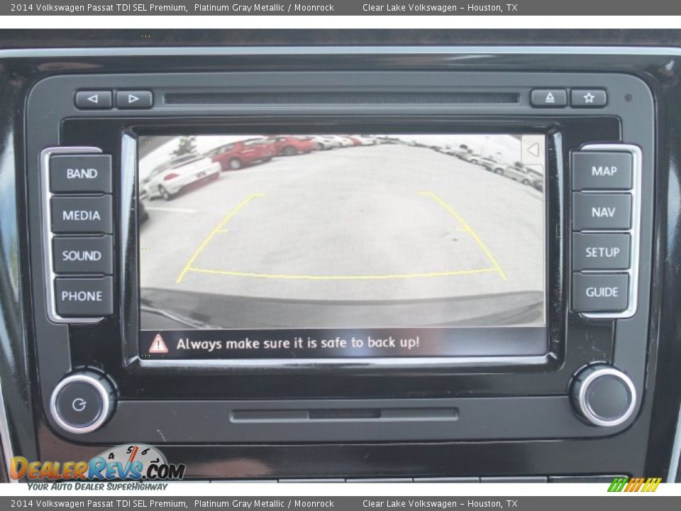 2014 Volkswagen Passat TDI SEL Premium Platinum Gray Metallic / Moonrock Photo #17