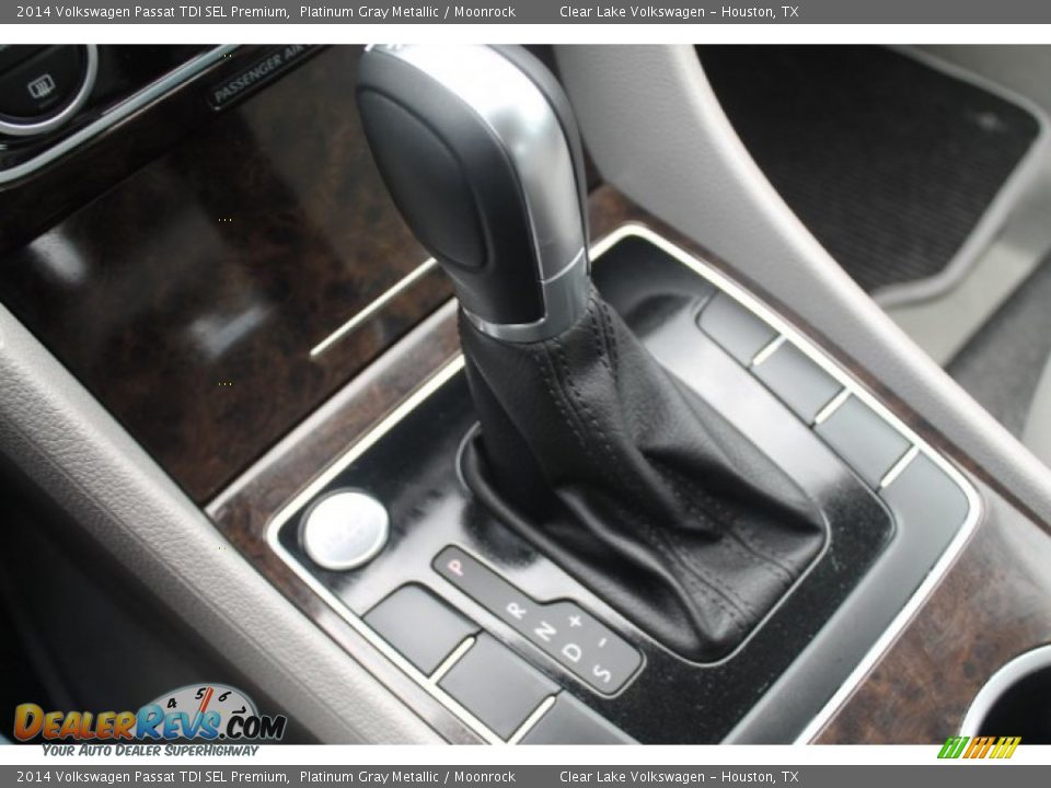 2014 Volkswagen Passat TDI SEL Premium Platinum Gray Metallic / Moonrock Photo #20