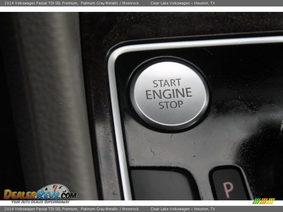 2014 Volkswagen Passat TDI SEL Premium Platinum Gray Metallic / Moonrock Photo #21