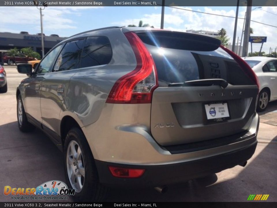 2011 Volvo XC60 3.2 Seashell Metallic / Sandstone Beige Photo #3