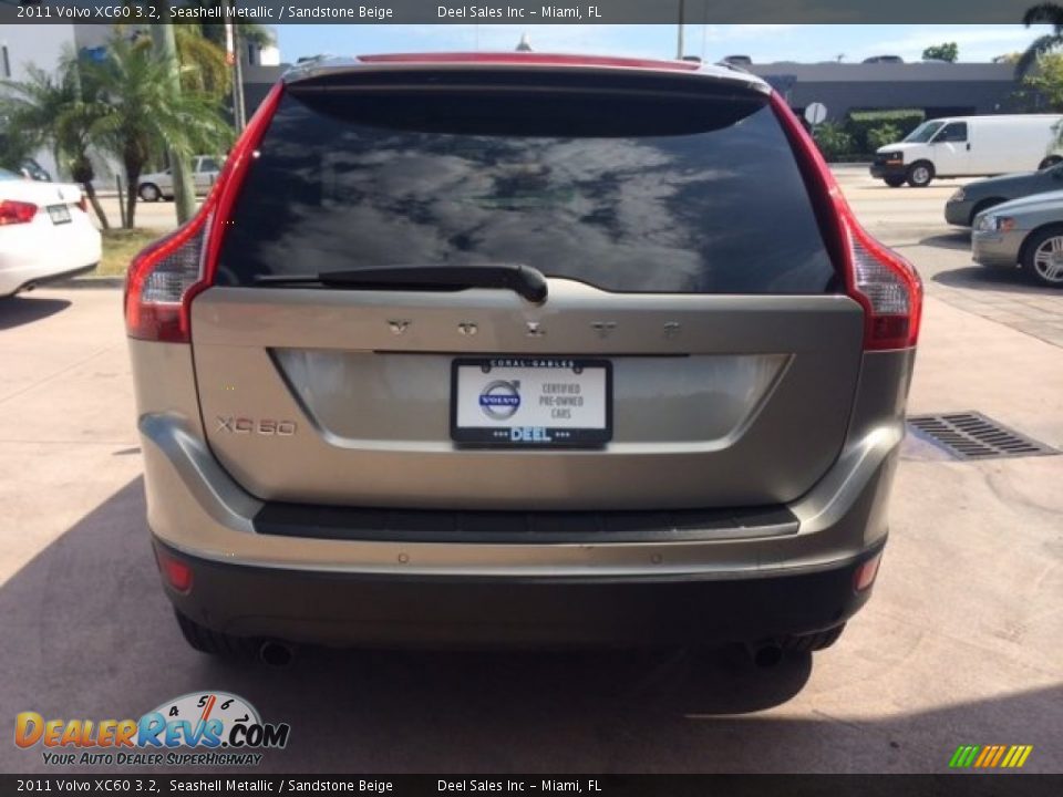 2011 Volvo XC60 3.2 Seashell Metallic / Sandstone Beige Photo #4