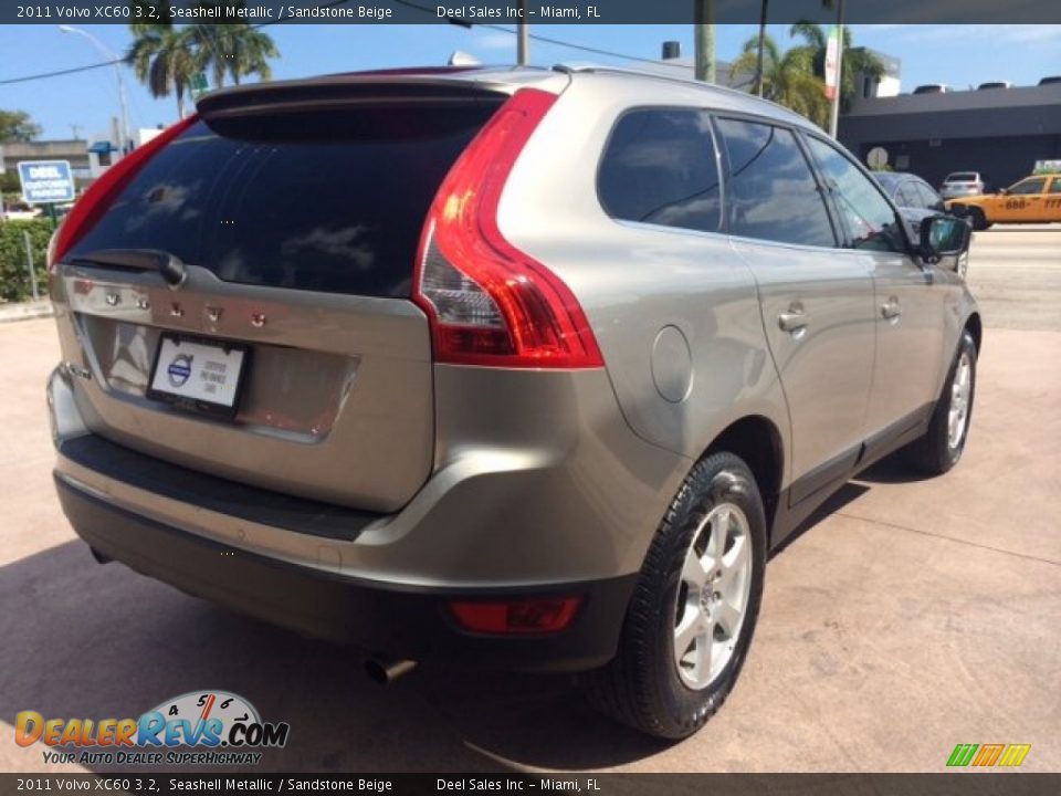 2011 Volvo XC60 3.2 Seashell Metallic / Sandstone Beige Photo #5