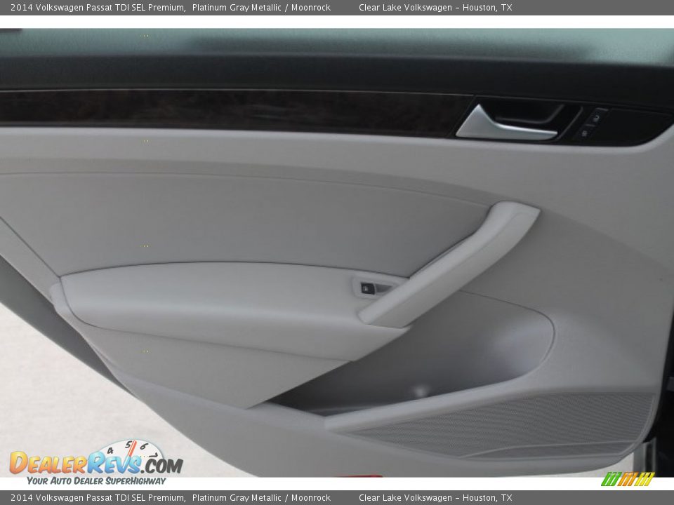 2014 Volkswagen Passat TDI SEL Premium Platinum Gray Metallic / Moonrock Photo #27