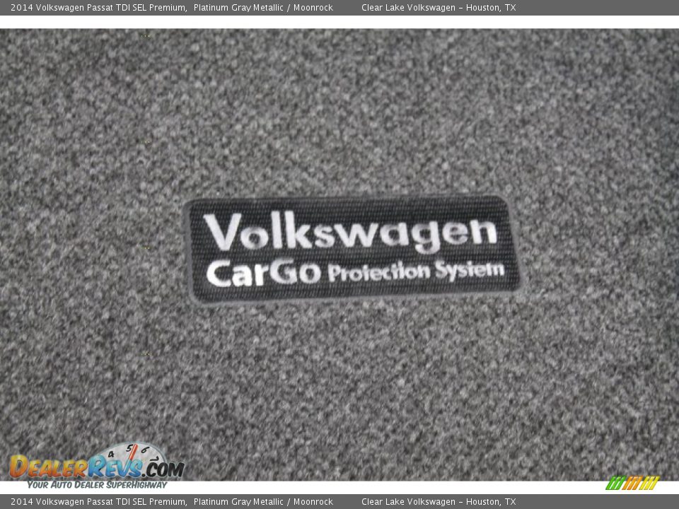 2014 Volkswagen Passat TDI SEL Premium Platinum Gray Metallic / Moonrock Photo #33