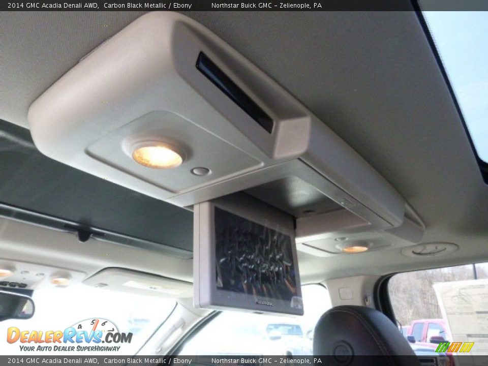 2014 GMC Acadia Denali AWD Carbon Black Metallic / Ebony Photo #12