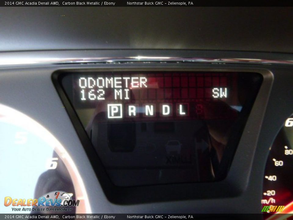 2014 GMC Acadia Denali AWD Carbon Black Metallic / Ebony Photo #19