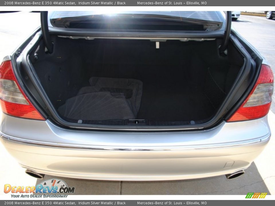 2008 Mercedes-Benz E 350 4Matic Sedan Iridium Silver Metallic / Black Photo #8