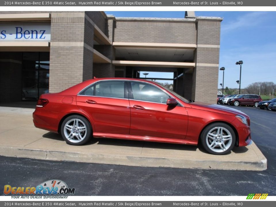 Hyacinth Red Metallic 2014 Mercedes-Benz E 350 4Matic Sedan Photo #2